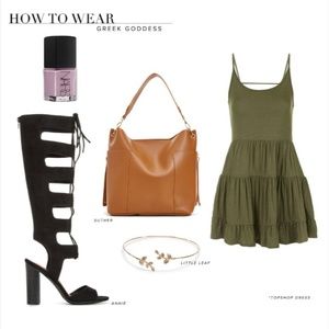 Greek Goddess Lace Up Sandals